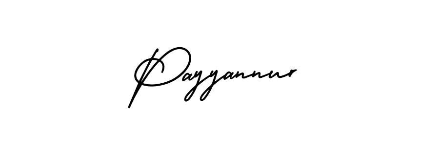 Design your own signature with our free online signature maker. With this signature software, you can create a handwritten (AmerikaSignatureDemo-Regular) signature for name Payyannur. Payyannur signature style 3 images and pictures png