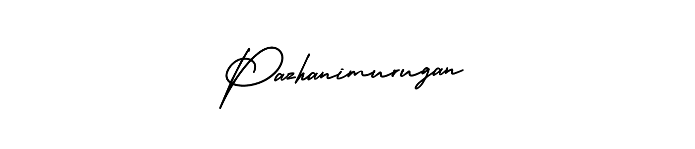 Design your own signature with our free online signature maker. With this signature software, you can create a handwritten (AmerikaSignatureDemo-Regular) signature for name Pazhanimurugan. Pazhanimurugan signature style 3 images and pictures png