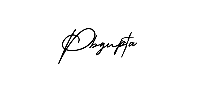 It looks lik you need a new signature style for name Pbgupta. Design unique handwritten (AmerikaSignatureDemo-Regular) signature with our free signature maker in just a few clicks. Pbgupta signature style 3 images and pictures png