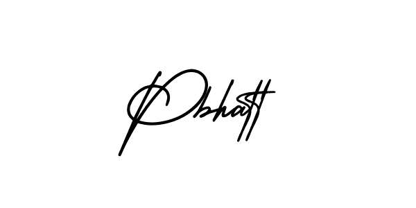 Best and Professional Signature Style for Pbhatt. AmerikaSignatureDemo-Regular Best Signature Style Collection. Pbhatt signature style 3 images and pictures png