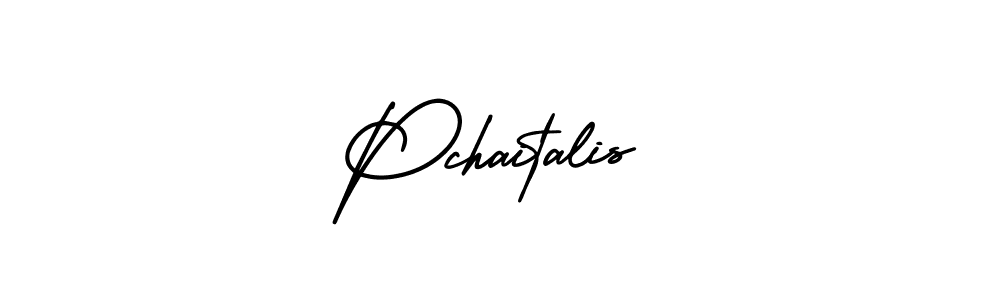 It looks lik you need a new signature style for name Pchaitalis. Design unique handwritten (AmerikaSignatureDemo-Regular) signature with our free signature maker in just a few clicks. Pchaitalis signature style 3 images and pictures png