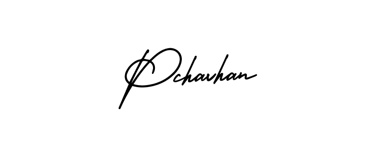 Make a beautiful signature design for name Pchavhan. With this signature (AmerikaSignatureDemo-Regular) style, you can create a handwritten signature for free. Pchavhan signature style 3 images and pictures png