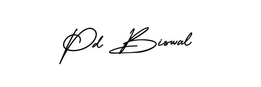 Use a signature maker to create a handwritten signature online. With this signature software, you can design (AmerikaSignatureDemo-Regular) your own signature for name Pd Biswal. Pd Biswal signature style 3 images and pictures png