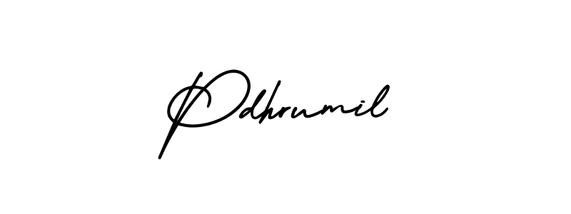 Make a short Pdhrumil signature style. Manage your documents anywhere anytime using AmerikaSignatureDemo-Regular. Create and add eSignatures, submit forms, share and send files easily. Pdhrumil signature style 3 images and pictures png