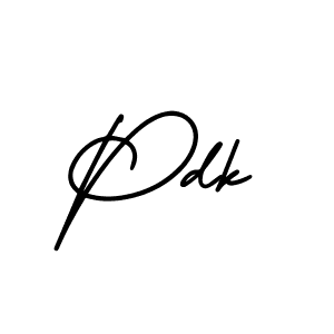 Make a beautiful signature design for name Pdk. Use this online signature maker to create a handwritten signature for free. Pdk signature style 3 images and pictures png