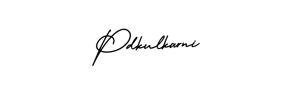 The best way (AmerikaSignatureDemo-Regular) to make a short signature is to pick only two or three words in your name. The name Pdkulkarni include a total of six letters. For converting this name. Pdkulkarni signature style 3 images and pictures png