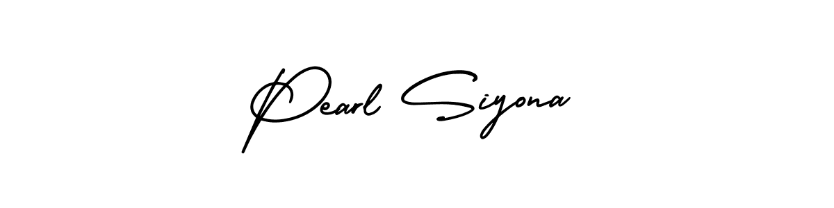 Best and Professional Signature Style for Pearl Siyona. AmerikaSignatureDemo-Regular Best Signature Style Collection. Pearl Siyona signature style 3 images and pictures png