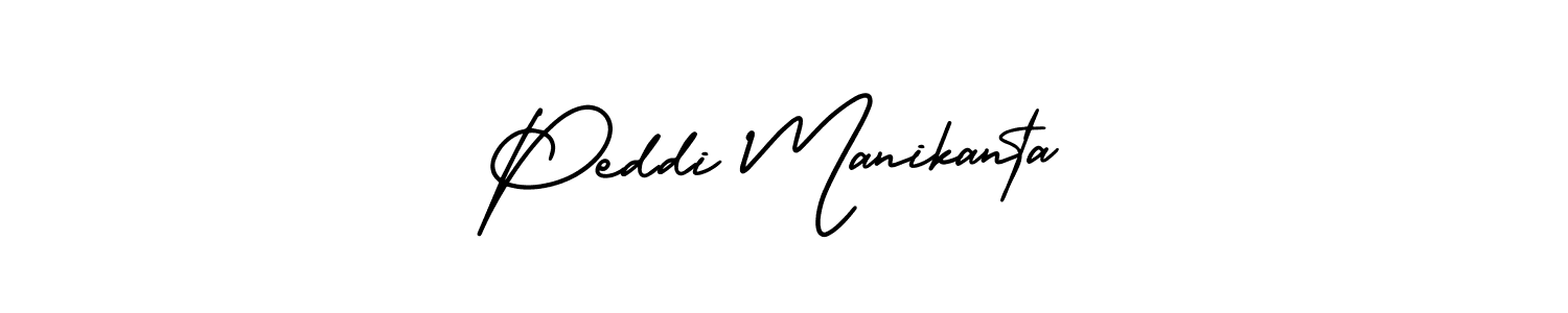 Make a beautiful signature design for name Peddi Manikanta. Use this online signature maker to create a handwritten signature for free. Peddi Manikanta signature style 3 images and pictures png