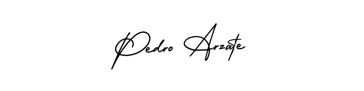 Pedro Arzate stylish signature style. Best Handwritten Sign (AmerikaSignatureDemo-Regular) for my name. Handwritten Signature Collection Ideas for my name Pedro Arzate. Pedro Arzate signature style 3 images and pictures png