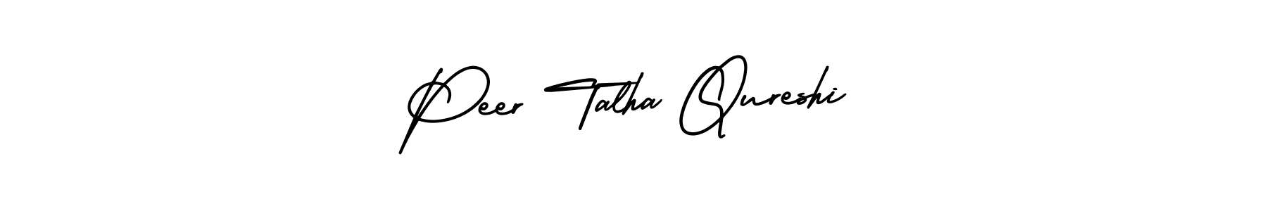 How to Draw Peer Talha Qureshi signature style? AmerikaSignatureDemo-Regular is a latest design signature styles for name Peer Talha Qureshi. Peer Talha Qureshi signature style 3 images and pictures png