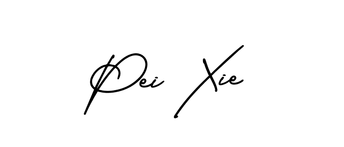 Use a signature maker to create a handwritten signature online. With this signature software, you can design (AmerikaSignatureDemo-Regular) your own signature for name Pei Xie. Pei Xie signature style 3 images and pictures png