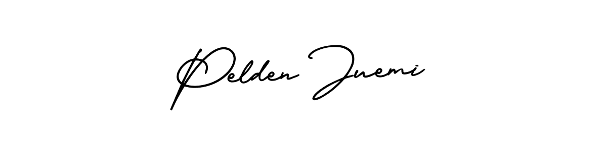 Make a beautiful signature design for name Pelden Juemi. Use this online signature maker to create a handwritten signature for free. Pelden Juemi signature style 3 images and pictures png
