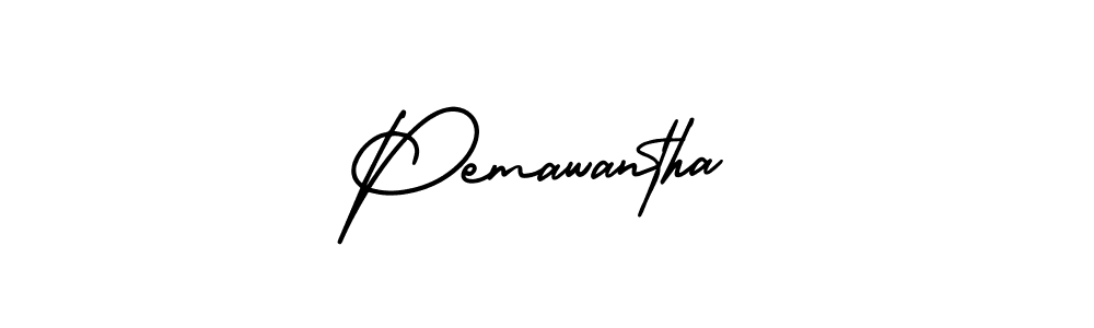 This is the best signature style for the Pemawantha name. Also you like these signature font (AmerikaSignatureDemo-Regular). Mix name signature. Pemawantha signature style 3 images and pictures png