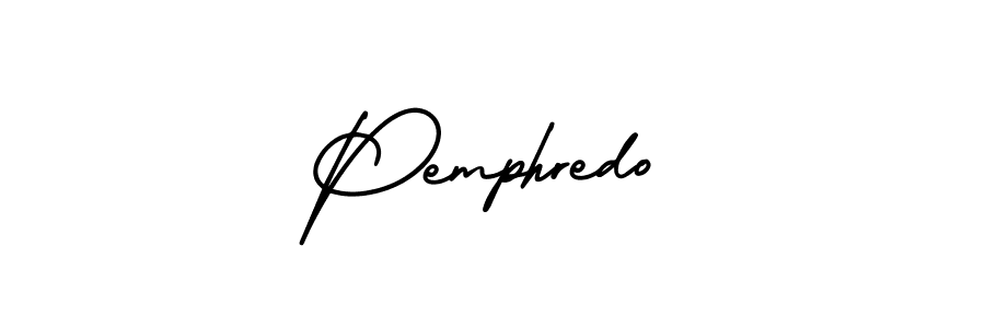 Use a signature maker to create a handwritten signature online. With this signature software, you can design (AmerikaSignatureDemo-Regular) your own signature for name Pemphredo. Pemphredo signature style 3 images and pictures png