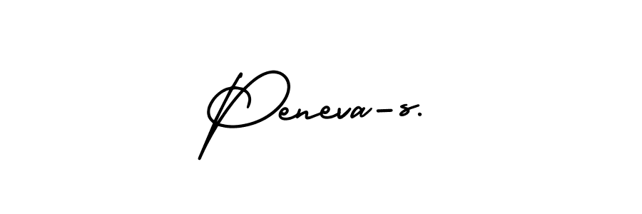 Also You can easily find your signature by using the search form. We will create Peneva-s. name handwritten signature images for you free of cost using AmerikaSignatureDemo-Regular sign style. Peneva-s. signature style 3 images and pictures png