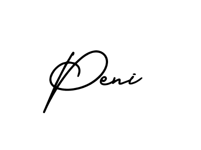 Best and Professional Signature Style for Peni. AmerikaSignatureDemo-Regular Best Signature Style Collection. Peni signature style 3 images and pictures png