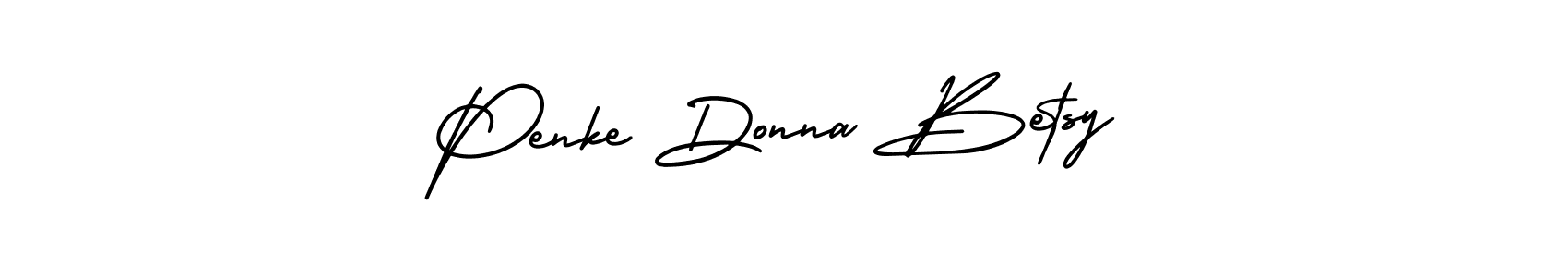 Make a beautiful signature design for name Penke Donna Betsy. Use this online signature maker to create a handwritten signature for free. Penke Donna Betsy signature style 3 images and pictures png