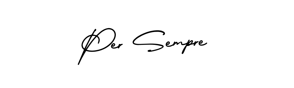 This is the best signature style for the Per Sempre name. Also you like these signature font (AmerikaSignatureDemo-Regular). Mix name signature. Per Sempre signature style 3 images and pictures png
