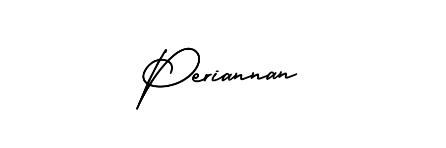 Design your own signature with our free online signature maker. With this signature software, you can create a handwritten (AmerikaSignatureDemo-Regular) signature for name Periannan. Periannan signature style 3 images and pictures png