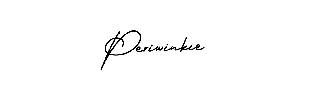 You should practise on your own different ways (AmerikaSignatureDemo-Regular) to write your name (Periwinkie) in signature. don't let someone else do it for you. Periwinkie signature style 3 images and pictures png