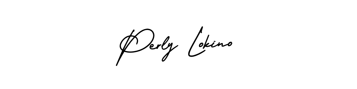 Make a beautiful signature design for name Perly Lokino. Use this online signature maker to create a handwritten signature for free. Perly Lokino signature style 3 images and pictures png