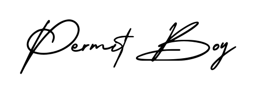 Looking for an artistic signature for Permit Boy? The AmerikaSignatureDemo-Regular calligraphy style gives a sophisticated flow suitable for business cards and emails. Permit Boy signature style 3 images and pictures png