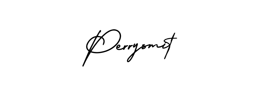 Best and Professional Signature Style for Perrysmit. AmerikaSignatureDemo-Regular Best Signature Style Collection. Perrysmit signature style 3 images and pictures png