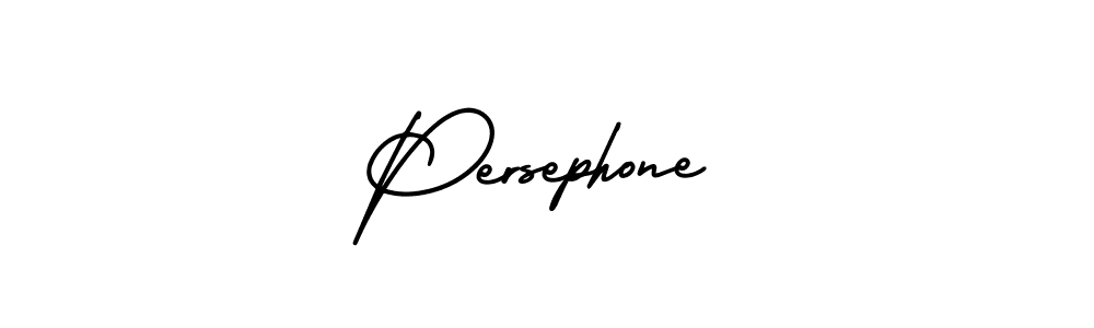 Also we have Persephone name is the best signature style. Create professional handwritten signature collection using AmerikaSignatureDemo-Regular autograph style. Persephone signature style 3 images and pictures png