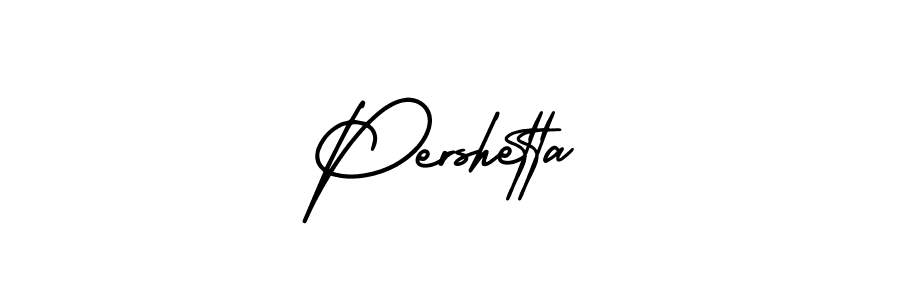 if you are searching for the best signature style for your name Pershetta. so please give up your signature search. here we have designed multiple signature styles  using AmerikaSignatureDemo-Regular. Pershetta signature style 3 images and pictures png