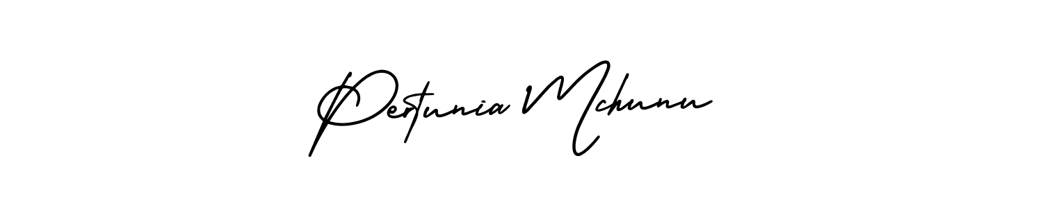 See photos of Pertunia Mchunu official signature by Spectra . Check more albums & portfolios. Read reviews & check more about AmerikaSignatureDemo-Regular font. Pertunia Mchunu signature style 3 images and pictures png