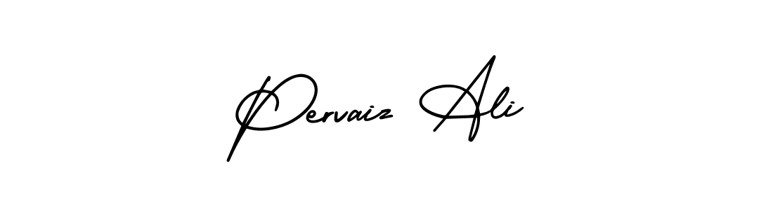Best and Professional Signature Style for Pervaiz Ali. AmerikaSignatureDemo-Regular Best Signature Style Collection. Pervaiz Ali signature style 3 images and pictures png