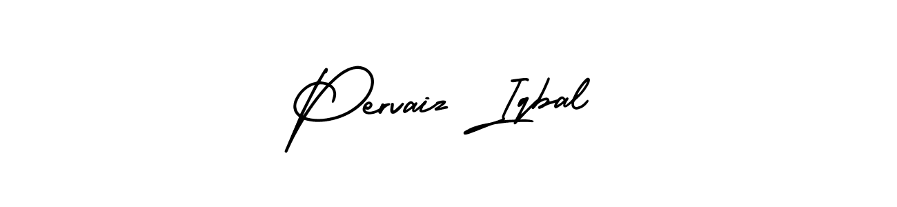 Make a beautiful signature design for name Pervaiz Iqbal. Use this online signature maker to create a handwritten signature for free. Pervaiz Iqbal signature style 3 images and pictures png