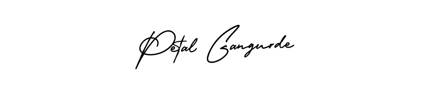 Make a short Petal Gangurde signature style. Manage your documents anywhere anytime using AmerikaSignatureDemo-Regular. Create and add eSignatures, submit forms, share and send files easily. Petal Gangurde signature style 3 images and pictures png