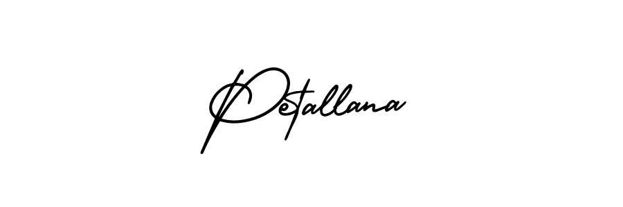 Also You can easily find your signature by using the search form. We will create Petallana name handwritten signature images for you free of cost using AmerikaSignatureDemo-Regular sign style. Petallana signature style 3 images and pictures png