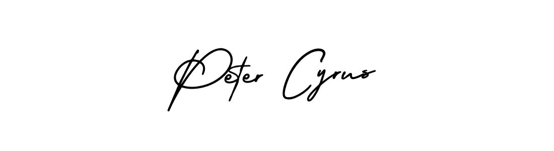 Also You can easily find your signature by using the search form. We will create Peter Cyrus name handwritten signature images for you free of cost using AmerikaSignatureDemo-Regular sign style. Peter Cyrus signature style 3 images and pictures png