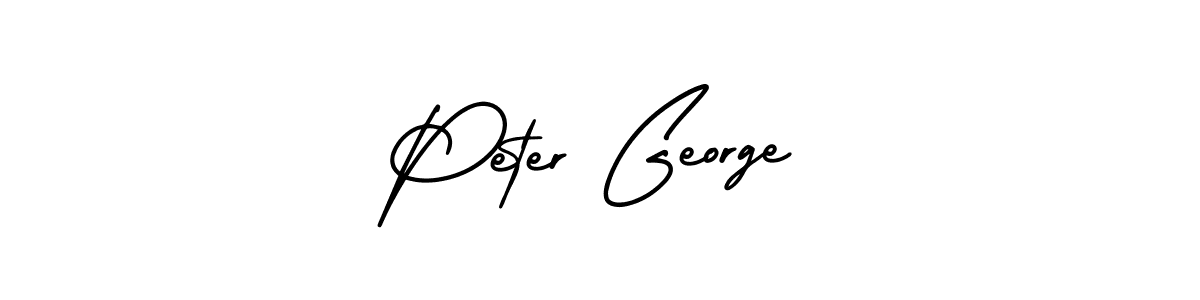 Similarly AmerikaSignatureDemo-Regular is the best handwritten signature design. Signature creator online .You can use it as an online autograph creator for name Peter George. Peter George signature style 3 images and pictures png