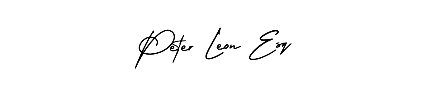 You can use this online signature creator to create a handwritten signature for the name Peter Leon Esq. This is the best online autograph maker. Peter Leon Esq signature style 3 images and pictures png