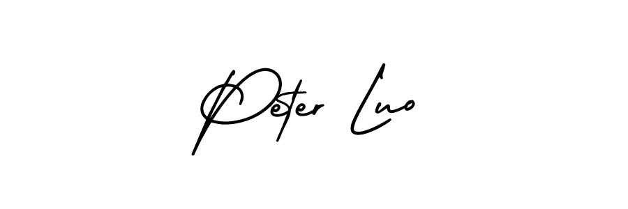 Best and Professional Signature Style for Peter Luo. AmerikaSignatureDemo-Regular Best Signature Style Collection. Peter Luo signature style 3 images and pictures png