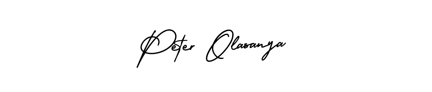 How to make Peter Olasanya signature? AmerikaSignatureDemo-Regular is a professional autograph style. Create handwritten signature for Peter Olasanya name. Peter Olasanya signature style 3 images and pictures png