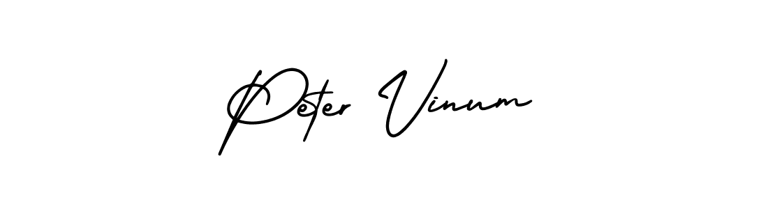 Make a beautiful signature design for name Peter Vinum. Use this online signature maker to create a handwritten signature for free. Peter Vinum signature style 3 images and pictures png