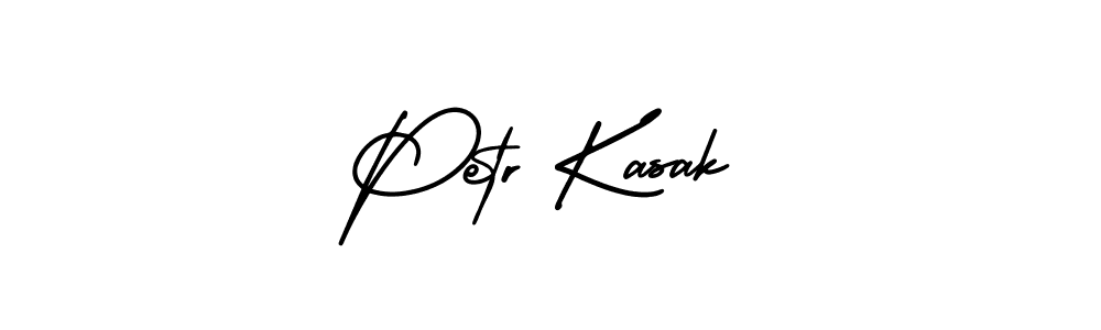 Design your own signature with our free online signature maker. With this signature software, you can create a handwritten (AmerikaSignatureDemo-Regular) signature for name Petr Kasak. Petr Kasak signature style 3 images and pictures png