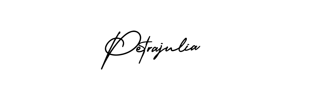 Make a beautiful signature design for name Petrajulia. With this signature (AmerikaSignatureDemo-Regular) style, you can create a handwritten signature for free. Petrajulia signature style 3 images and pictures png