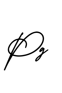 Design your own signature with our free online signature maker. With this signature software, you can create a handwritten (AmerikaSignatureDemo-Regular) signature for name Pg. Pg signature style 3 images and pictures png