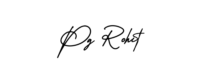 How to Draw Pg Rohit signature style? AmerikaSignatureDemo-Regular is a latest design signature styles for name Pg Rohit. Pg Rohit signature style 3 images and pictures png