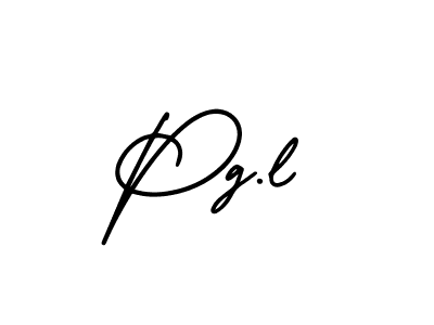 How to make Pg.l signature? AmerikaSignatureDemo-Regular is a professional autograph style. Create handwritten signature for Pg.l name. Pg.l signature style 3 images and pictures png