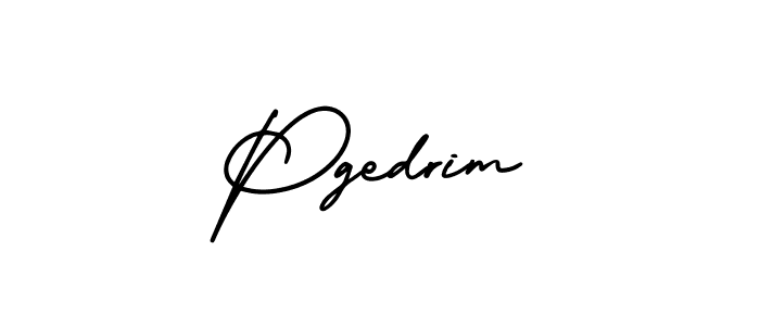 You should practise on your own different ways (AmerikaSignatureDemo-Regular) to write your name (Pgedrim) in signature. don't let someone else do it for you. Pgedrim signature style 3 images and pictures png