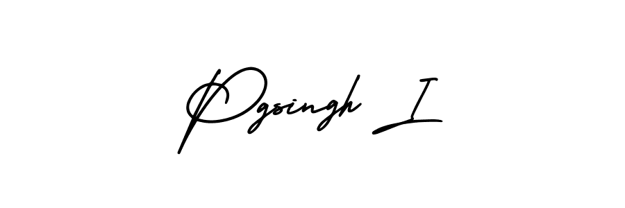 It looks lik you need a new signature style for name Pgsingh I. Design unique handwritten (AmerikaSignatureDemo-Regular) signature with our free signature maker in just a few clicks. Pgsingh I signature style 3 images and pictures png