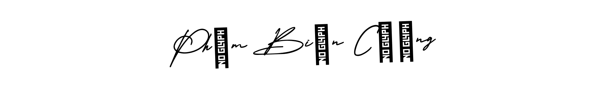 Phạm Biên Cương stylish signature style. Best Handwritten Sign (AmerikaSignatureDemo-Regular) for my name. Handwritten Signature Collection Ideas for my name Phạm Biên Cương. Phạm Biên Cương signature style 3 images and pictures png