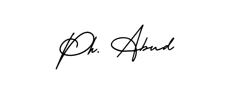 See photos of Ph. Abud official signature by Spectra . Check more albums & portfolios. Read reviews & check more about AmerikaSignatureDemo-Regular font. Ph. Abud signature style 3 images and pictures png