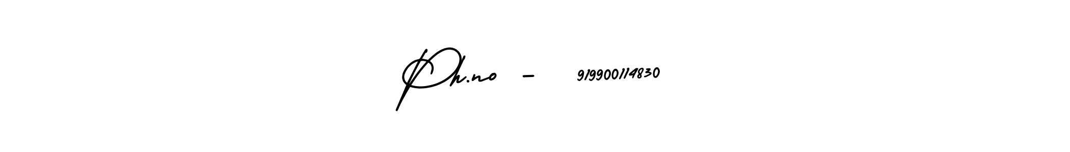 Also we have Ph.no -  919900114830 name is the best signature style. Create professional handwritten signature collection using AmerikaSignatureDemo-Regular autograph style. Ph.no -  919900114830 signature style 3 images and pictures png